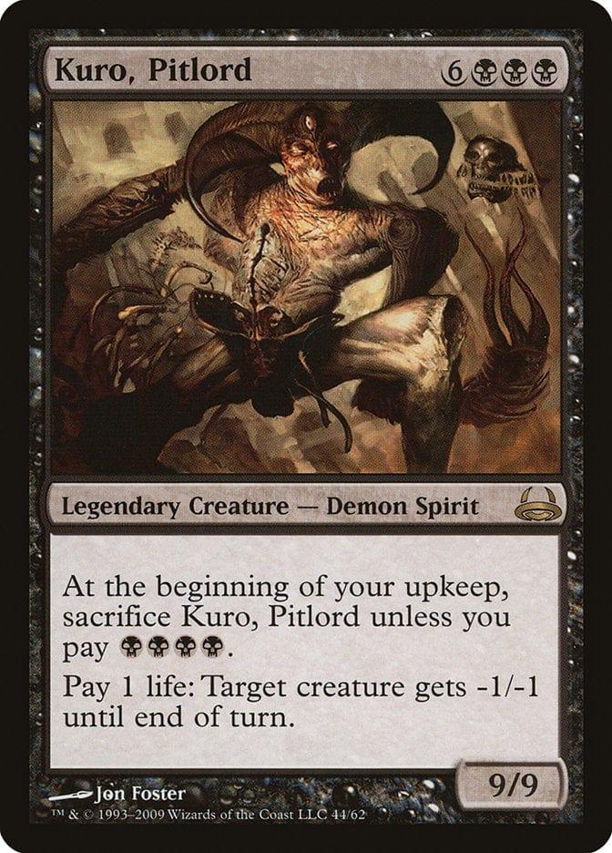 Magic: The Gathering MTG Single Kuro, Pitlord [Duel Decks: Divine vs. Demonic]
