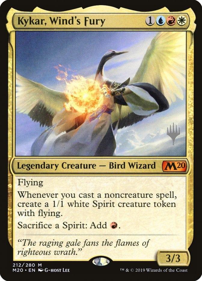 Magic: The Gathering MTG Single Kykar, Wind's Fury (Promo Pack) [Core Set 2020 Promos]