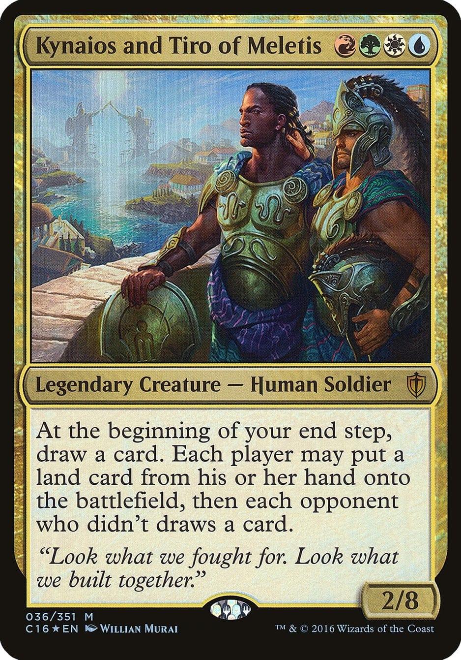 Magic: The Gathering MTG Single Kynaios and Tiro of Meletis (Oversized) [Commander 2016 Oversized]