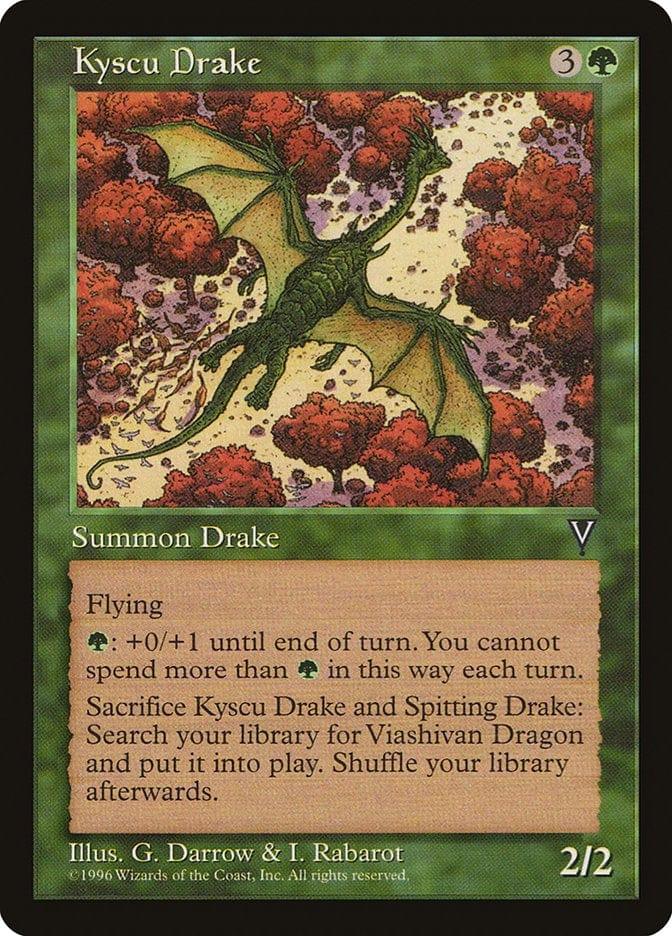 Magic: The Gathering MTG Single Kyscu Drake [Visions]