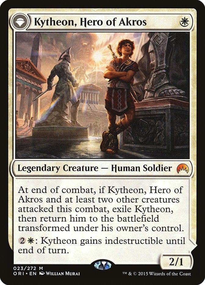 Magic: The Gathering MTG Single Kytheon, Hero of Akros // Gideon, Battle-Forged [Magic Origins]