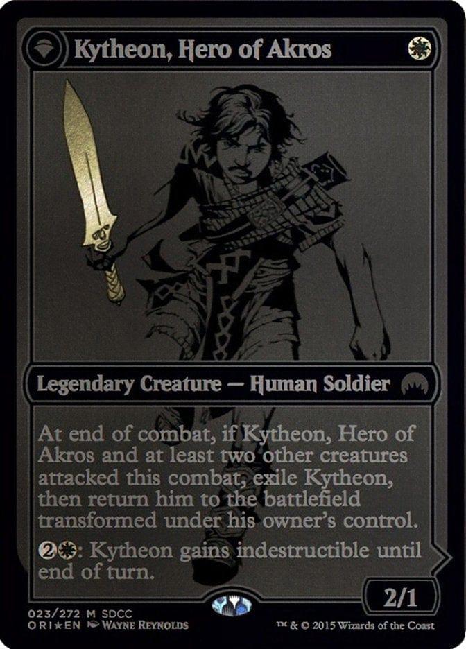Magic: The Gathering MTG Single Kytheon, Hero of Akros // Gideon, Battle-Forged [San Diego Comic-Con 2015]
