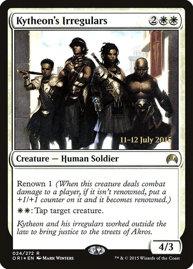 Magic: The Gathering MTG Single Kytheon's Irregulars [Magic Origins Prerelease Promos]