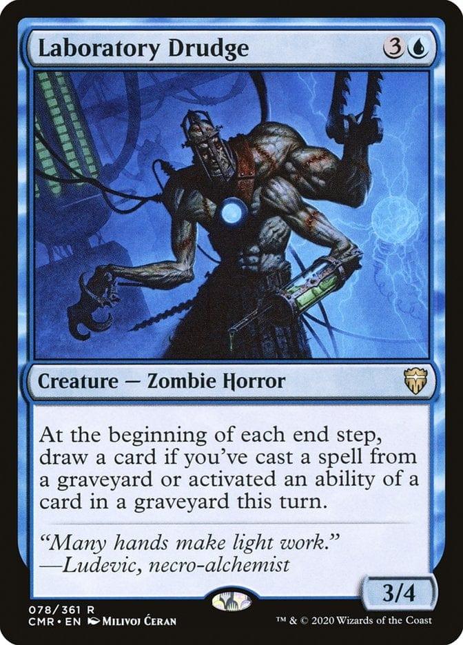 Magic: The Gathering MTG Single Laboratory Drudge [Commander Legends]