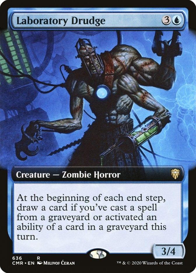 Magic: The Gathering MTG Single Laboratory Drudge (Extended) [Commander Legends Extended]
