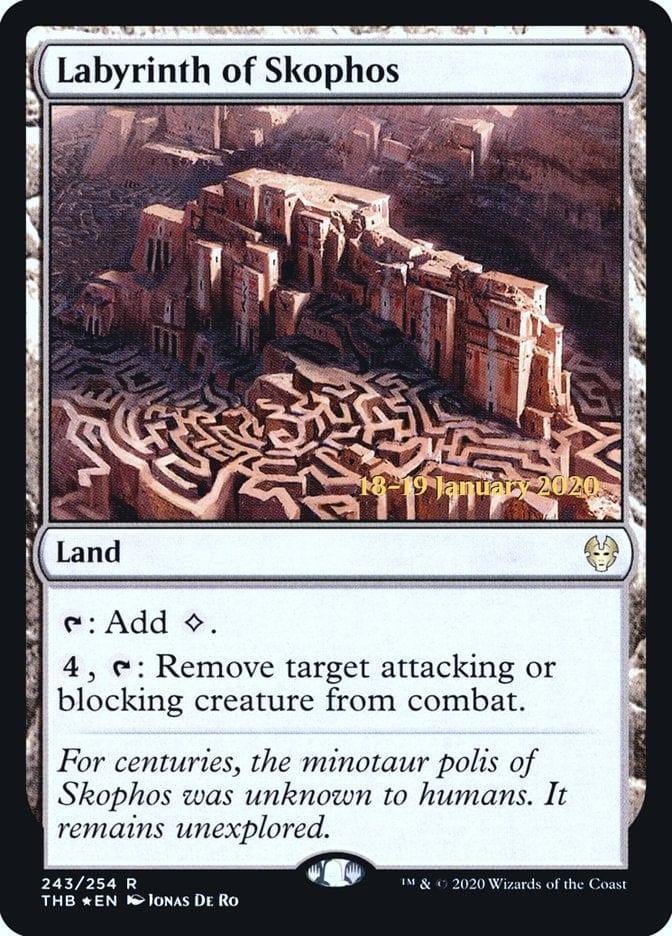 Magic: The Gathering MTG Single Labyrinth of Skophos [Theros Beyond Death Prerelease Promos]
