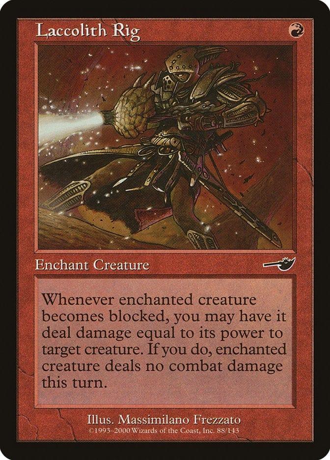 Magic: The Gathering MTG Single Laccolith Rig [Nemesis]