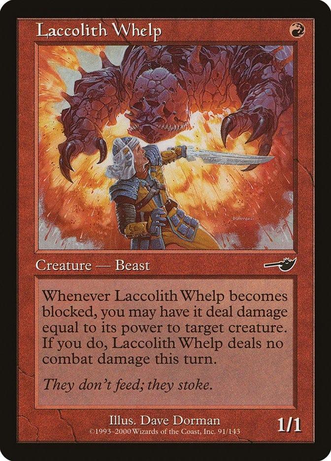 Magic: The Gathering MTG Single Laccolith Whelp [Nemesis]