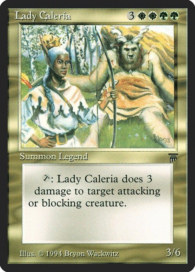 Magic: The Gathering MTG Single Lady Caleria [Legends]