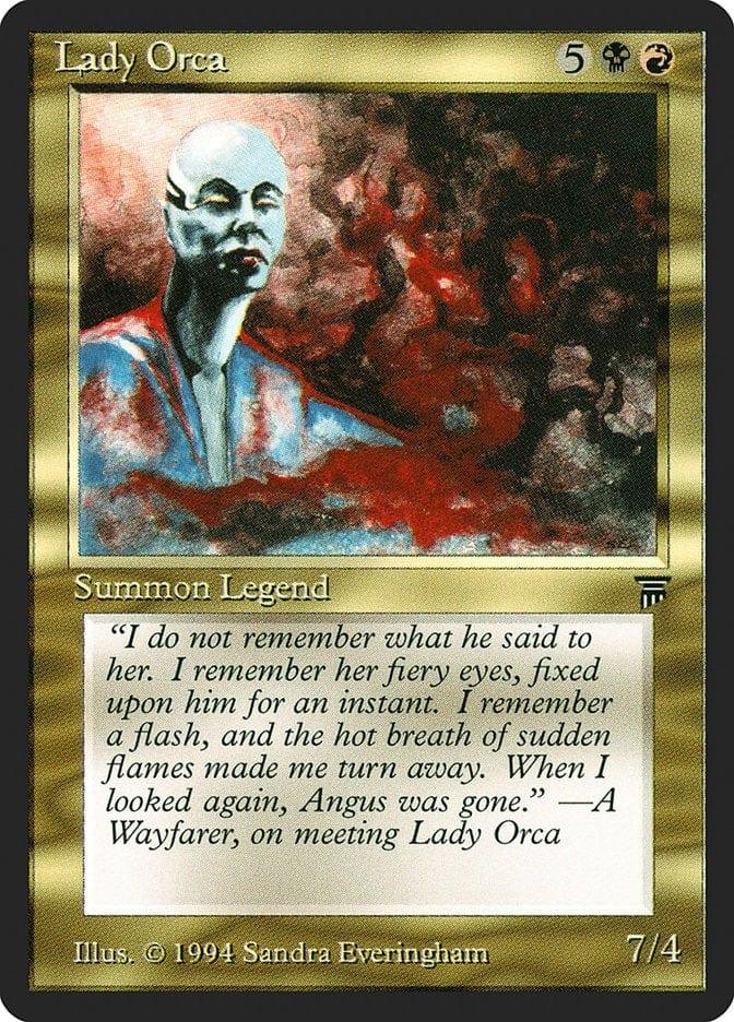 Magic: The Gathering MTG Single Lady Orca [Legends]