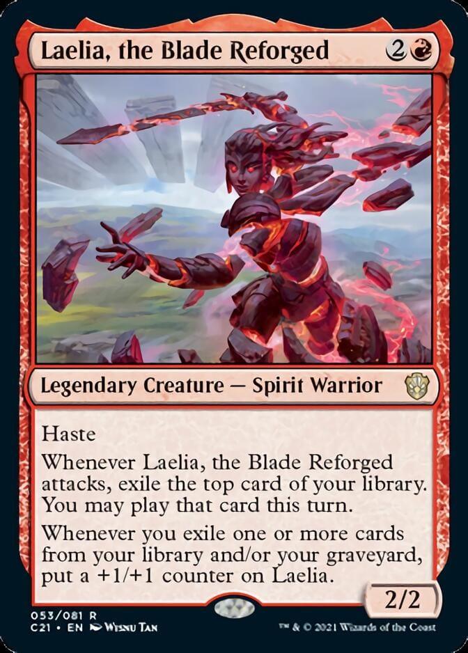 Magic: The Gathering MTG Single Laelia, the Blade Reforged [Commander 2021]