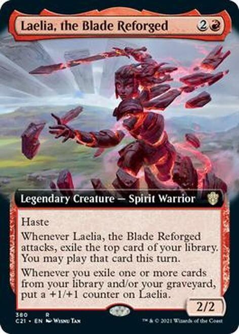 Magic: The Gathering MTG Single Laelia, the Blade Reforged (Extended) [Commander 2021]