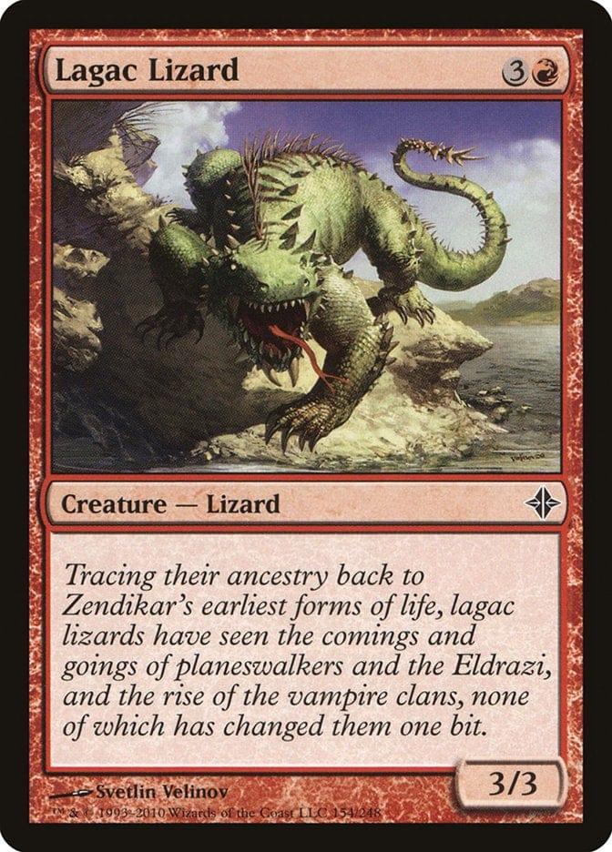 Magic: The Gathering MTG Single Lagac Lizard [Rise of the Eldrazi]