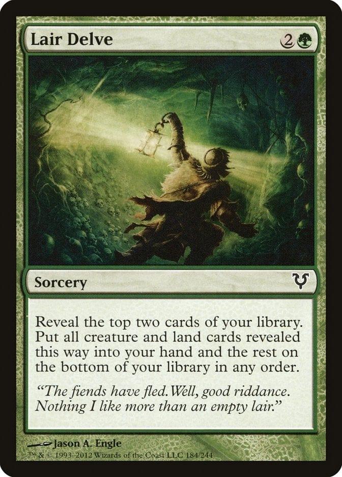 Magic: The Gathering MTG Single Lair Delve [Avacyn Restored]