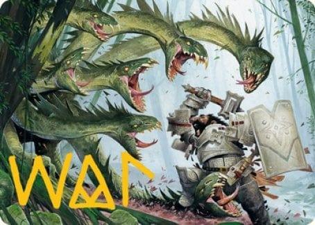 Magic: The Gathering MTG Single Lair of the Hydra Art Card (Gold-Stamped Signature) [Dungeons & Dragons: Adventures in the Forgotten Realms Art Series]