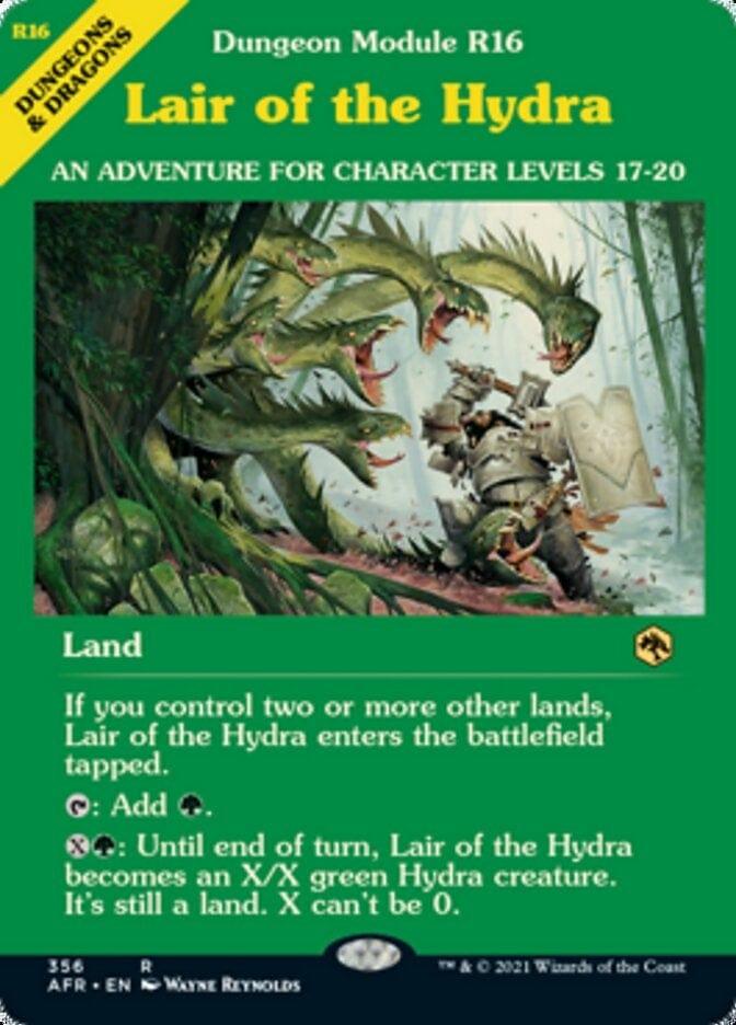 Magic: The Gathering MTG Single Lair of the Hydra (Dungeon Module) [Dungeons & Dragons: Adventures in the Forgotten Realms]
