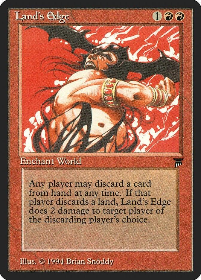 Magic: The Gathering MTG Single Land's Edge [Legends]