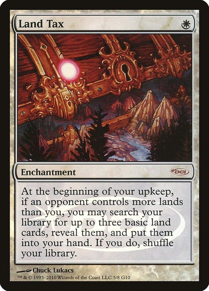 Magic: The Gathering MTG Single Land Tax [Judge Gift Cards 2010]