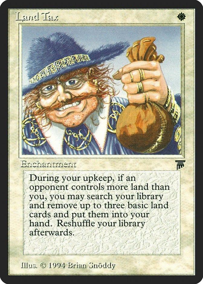 Magic: The Gathering MTG Single Land Tax [Legends]
