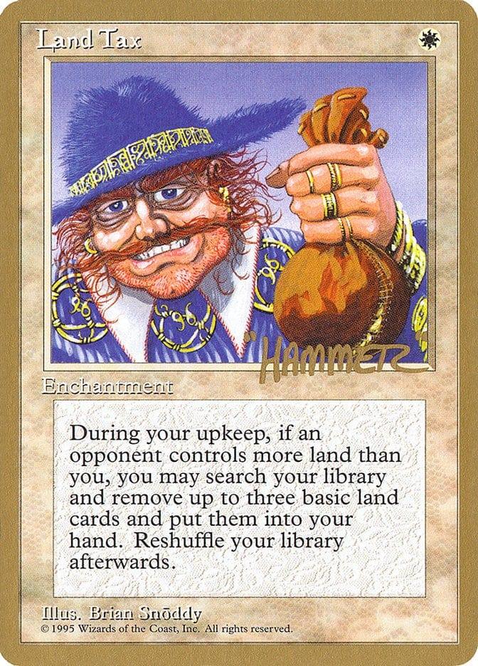 Magic: The Gathering MTG Single Land Tax [Pro Tour Collector Set]