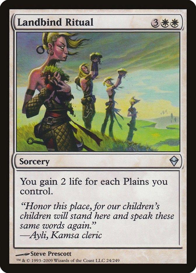Magic: The Gathering MTG Single Landbind Ritual [Zendikar]