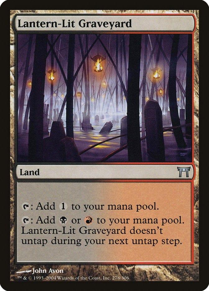 Magic: The Gathering MTG Single Lantern-Lit Graveyard [Champions of Kamigawa]