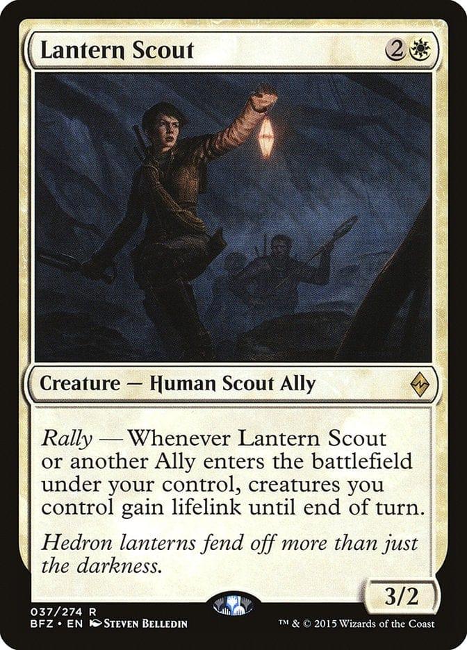 Magic: The Gathering MTG Single Lantern Scout [Battle for Zendikar]