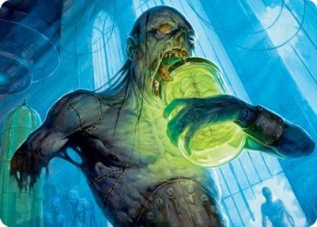 Magic: The Gathering MTG Single Larder Zombie Art Card [Innistrad: Midnight Hunt Art Series]