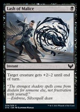 Magic: The Gathering MTG Single Lash of Malice [Strixhaven: School of Mages]