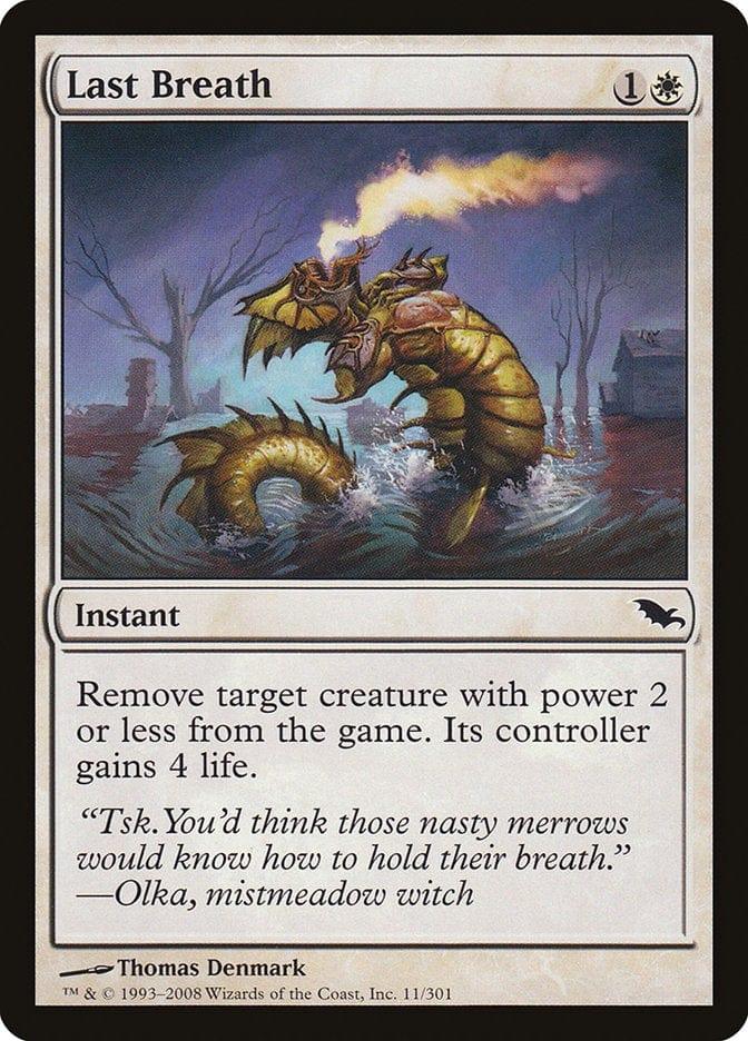 Magic: The Gathering MTG Single Last Breath [Shadowmoor]