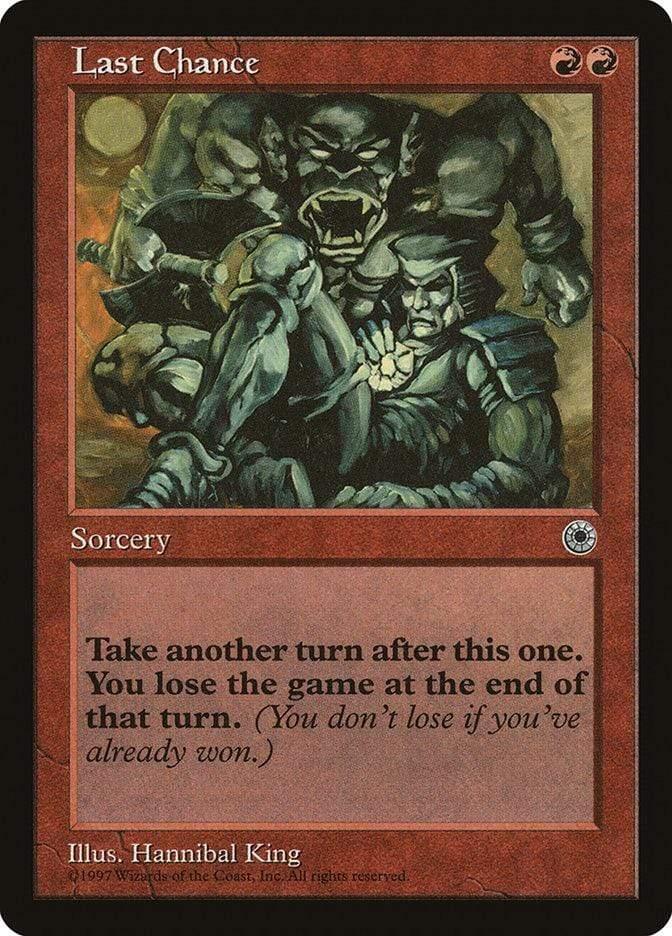 Magic: The Gathering MTG Single Last Chance [Portal]