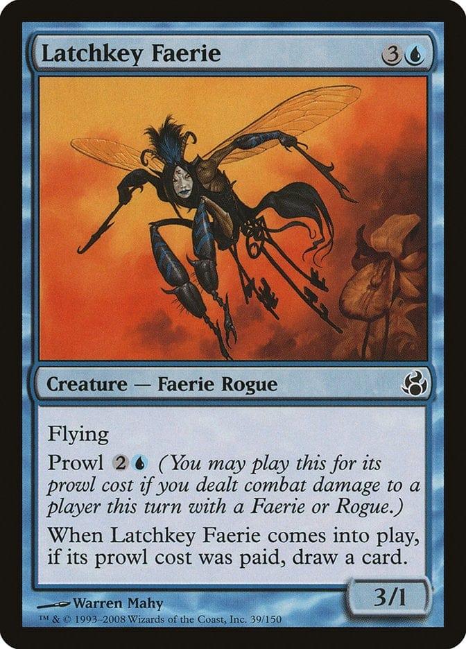 Magic: The Gathering MTG Single Latchkey Faerie [Morningtide]