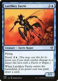 Magic: The Gathering MTG Single Latchkey Faerie [Zendikar Rising Commander]