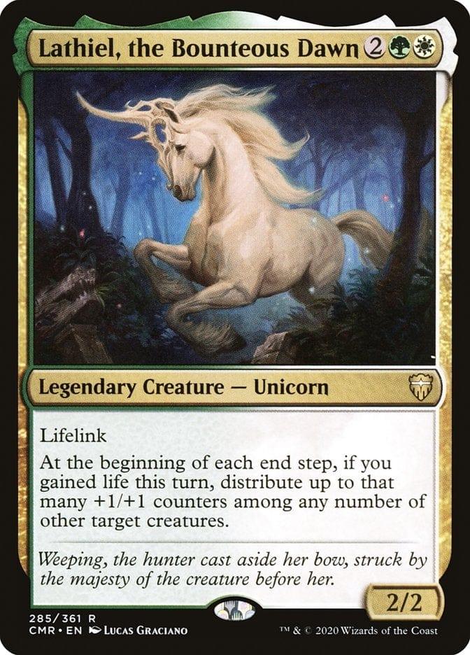 Magic: The Gathering MTG Single Lathiel, the Bounteous Dawn [Commander Legends]