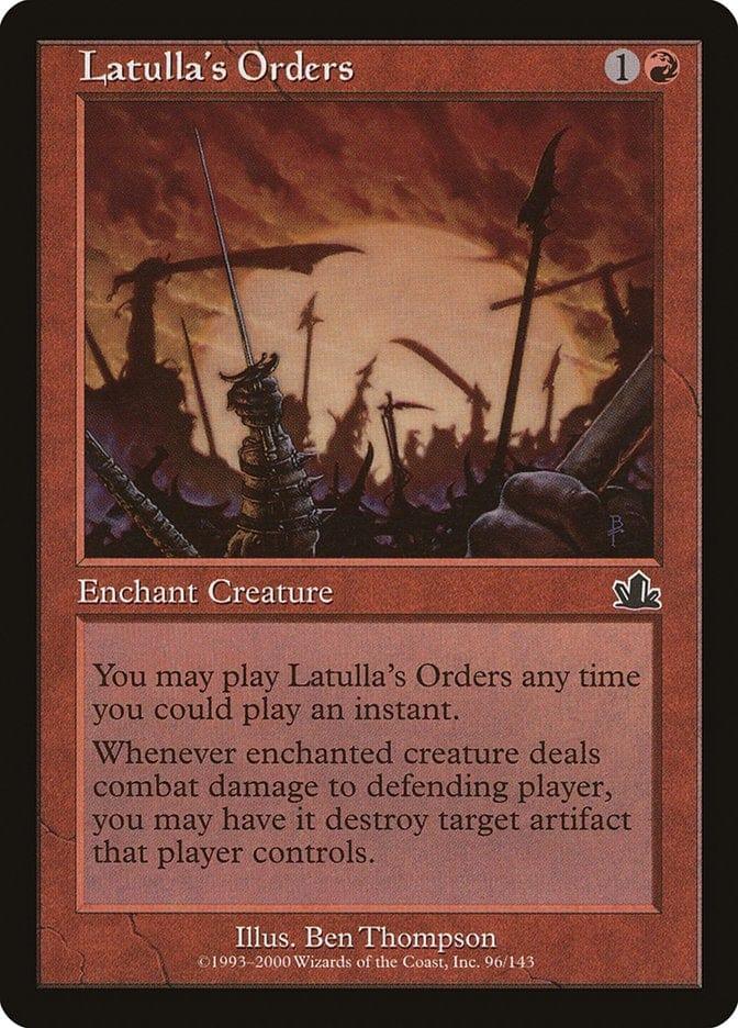 Magic: The Gathering MTG Single Latulla's Orders [Prophecy]
