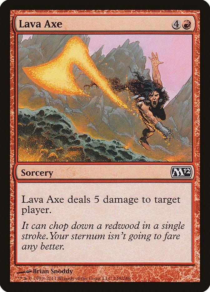 Magic: The Gathering MTG Single Lava Axe [Magic 2012]