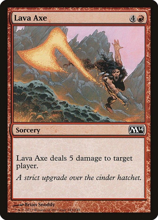 Magic: The Gathering MTG Single Lava Axe [Magic 2014]
