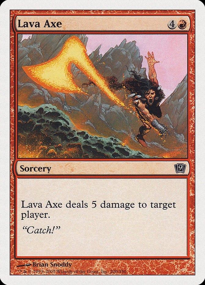 Magic: The Gathering MTG Single Lava Axe [Ninth Edition]