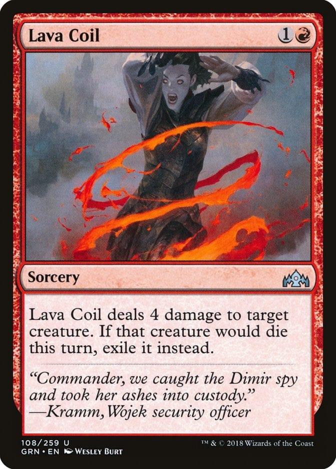 Magic: The Gathering MTG Single Lava Coil [Guilds of Ravnica]