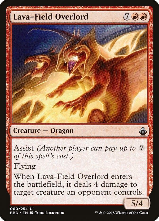 Magic: The Gathering MTG Single Lava-Field Overlord [Battlebond]