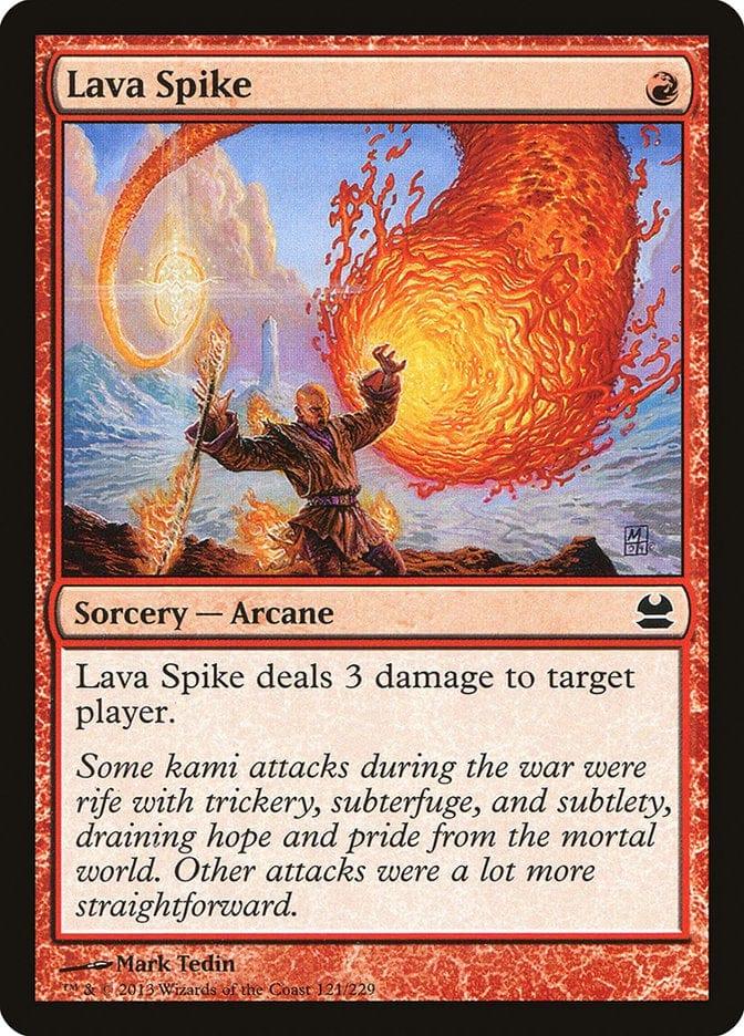 Magic: The Gathering MTG Single Lava Spike [Modern Masters]