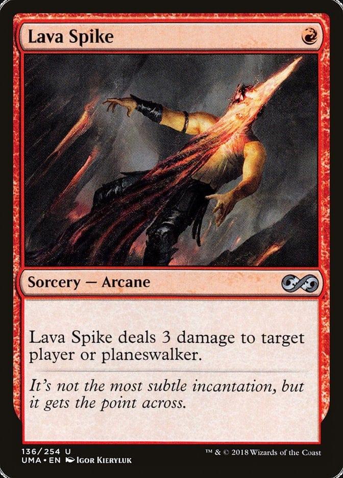 Magic: The Gathering MTG Single Lava Spike [Ultimate Masters]