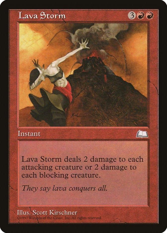 Magic: The Gathering MTG Single Lava Storm [Weatherlight]