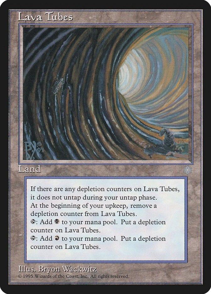 Magic: The Gathering MTG Single Lava Tubes [Ice Age]