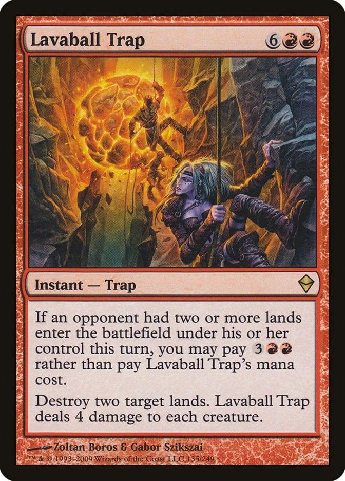 Magic: The Gathering MTG Single Lavaball Trap [Zendikar]