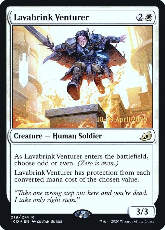 Magic: The Gathering MTG Single Lavabrink Venturer  [Ikoria: Lair of Behemoths Prerelease Promos]