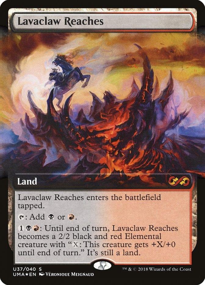 Magic: The Gathering MTG Single Lavaclaw Reaches (Topper) [Ultimate Box Topper]