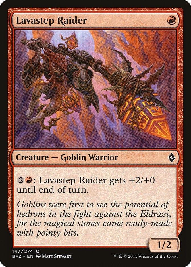 Magic: The Gathering MTG Single Lavastep Raider [Battle for Zendikar]