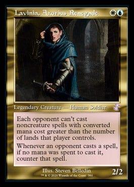 Magic: The Gathering MTG Single Lavinia, Azorius Renegade (Timeshifted) [Time Spiral Remastered]