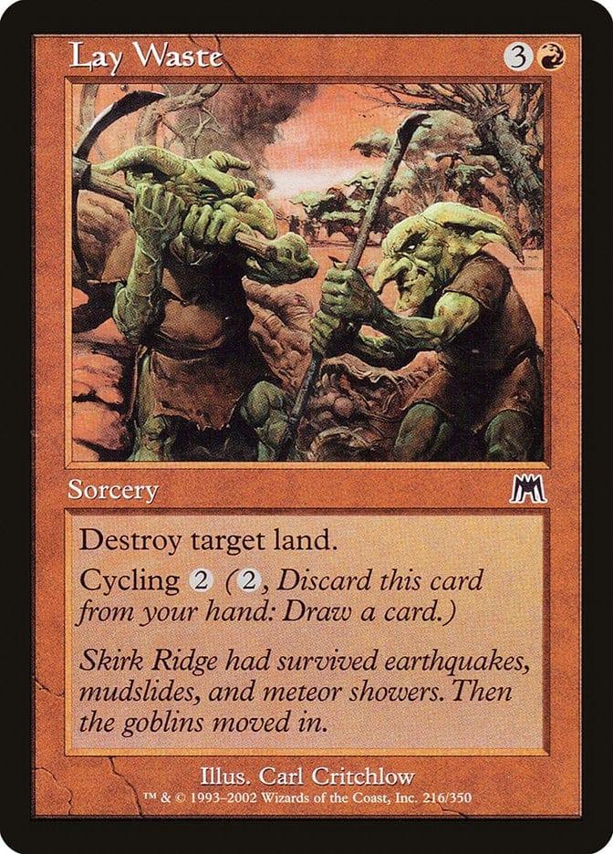 Magic: The Gathering MTG Single Lay Waste [Onslaught]